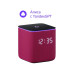 Умная колонка (YNDX-00054PNK) Яндекс.Станция MIDI Zigbee с Алисой, розовая, Центр управления умным домом с Zigbee,