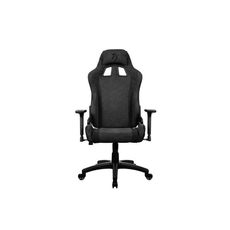 Кресло Arozzi Avanti SoftFabric, Dark Grey