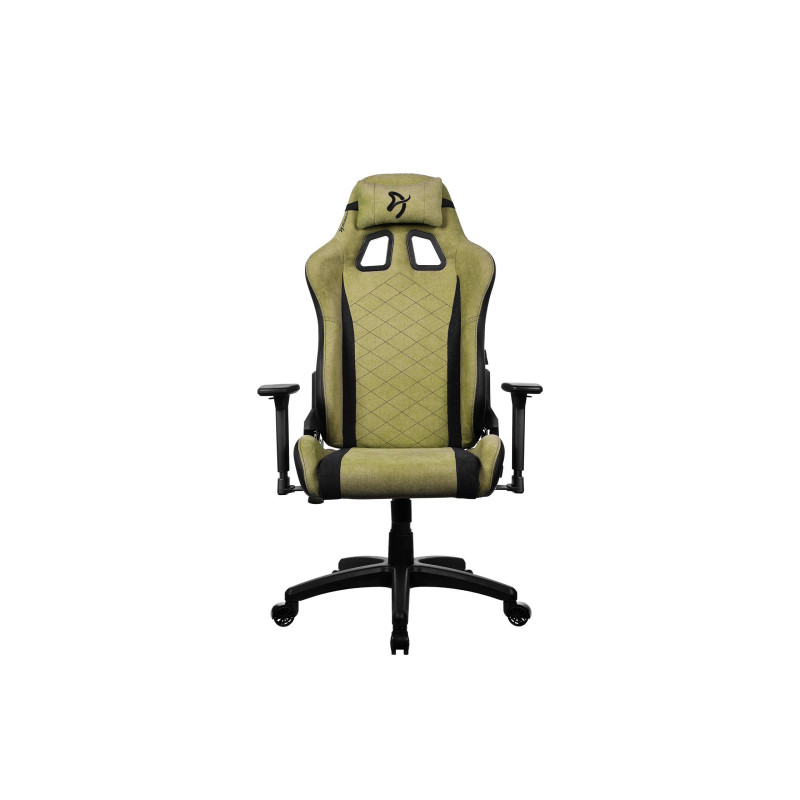 Кресло Arozzi Avanti SoftFabric, Moss Green