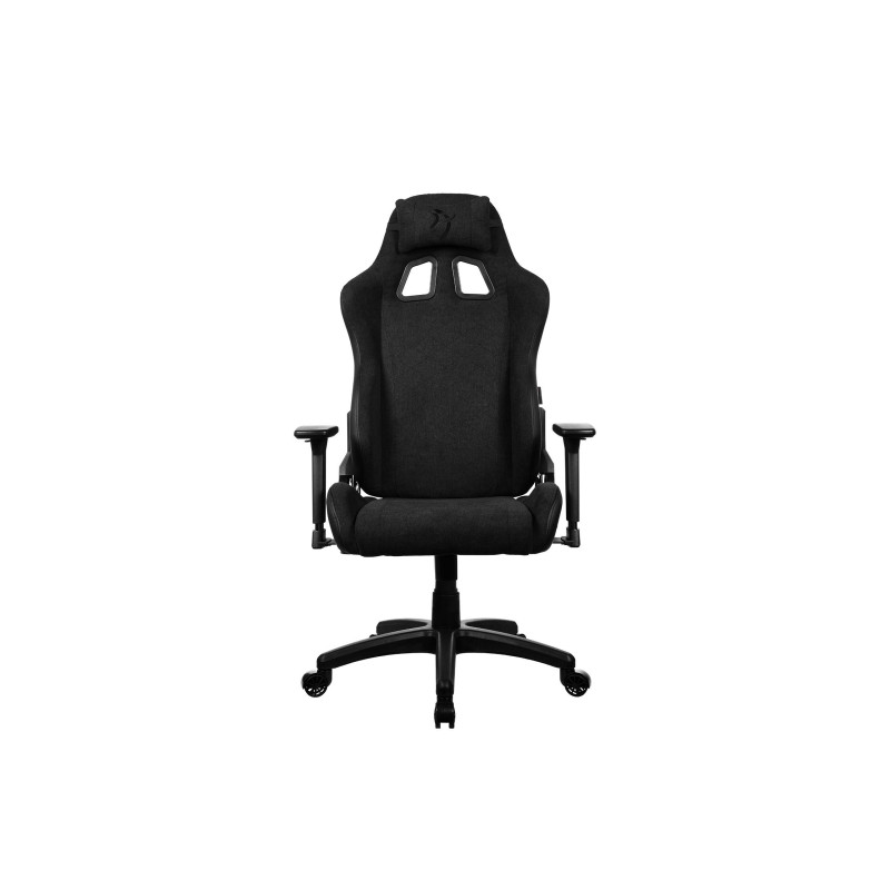 Кресло Arozzi Avanti SoftFabric, Pure Black