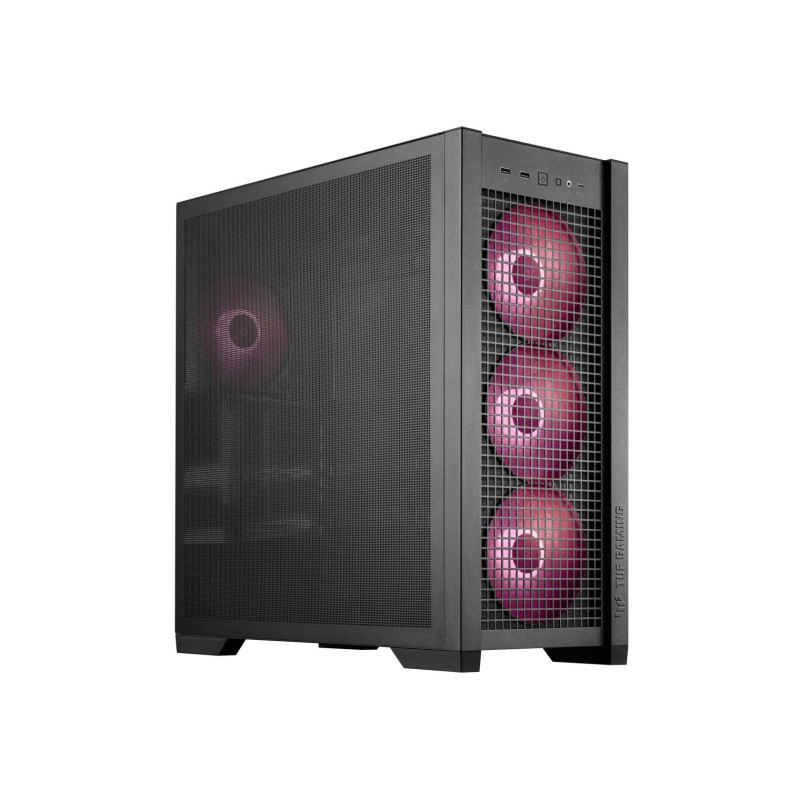 Корпус для ПК Asus TUF Gaming GT302 ARGB, черный