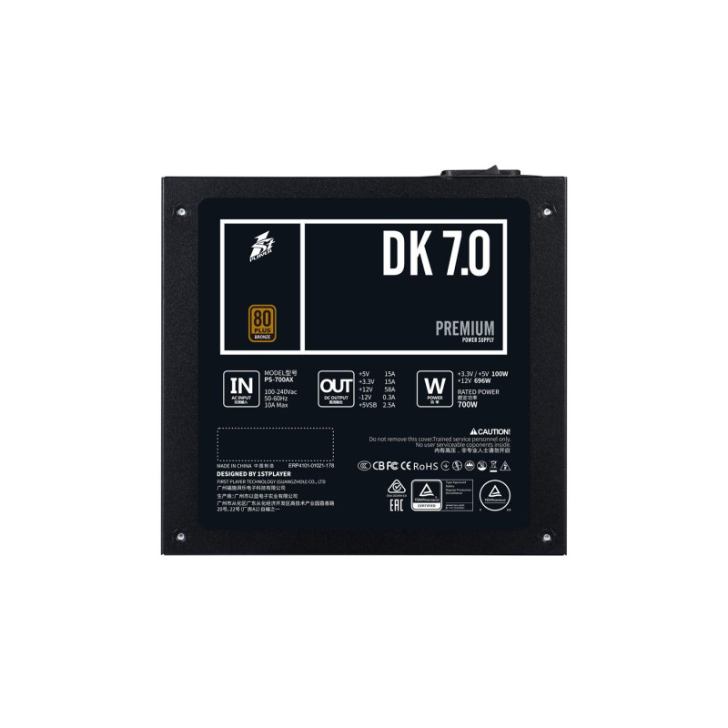 Блок питания 700W 1STPLAYER PS-700AX