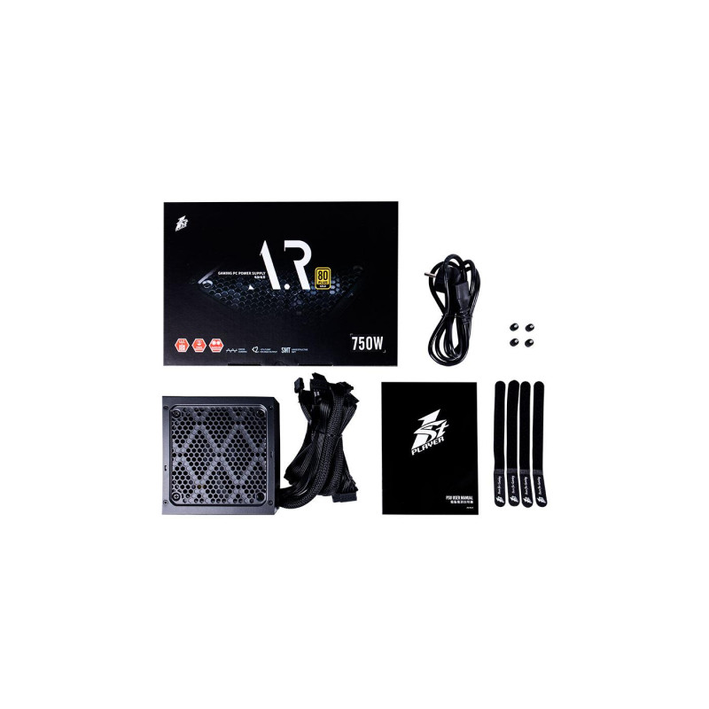 Блок питания 750W 1STPLAYER PS-750AR Armour Series