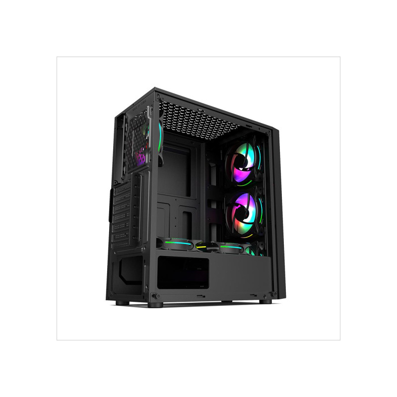 Корпус для ПК 1STPLAYER RB-4, Black