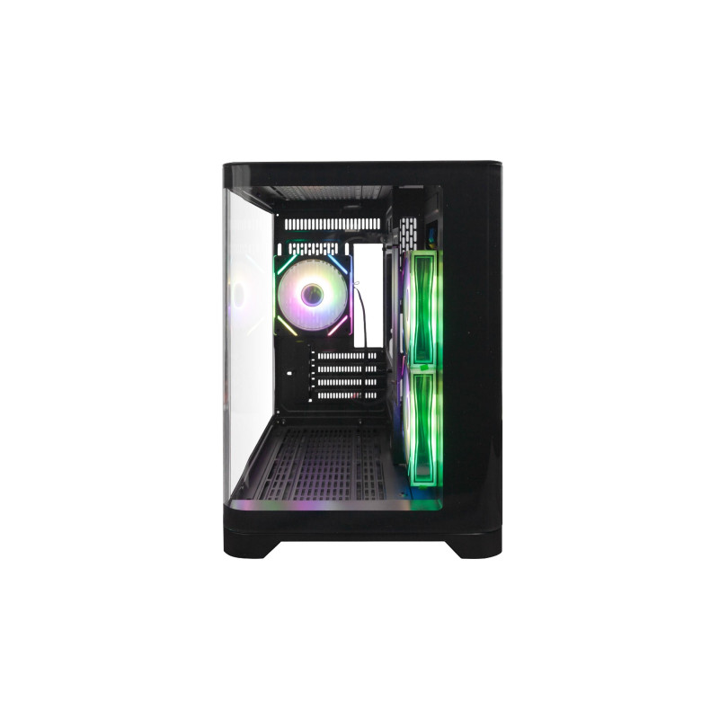 Корпус для ПК 1STPLAYER UV5, Black