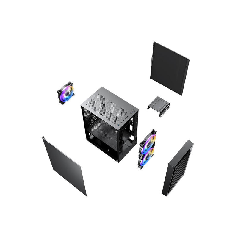 Carcasa PC 1STPLAYER BS-2, Black