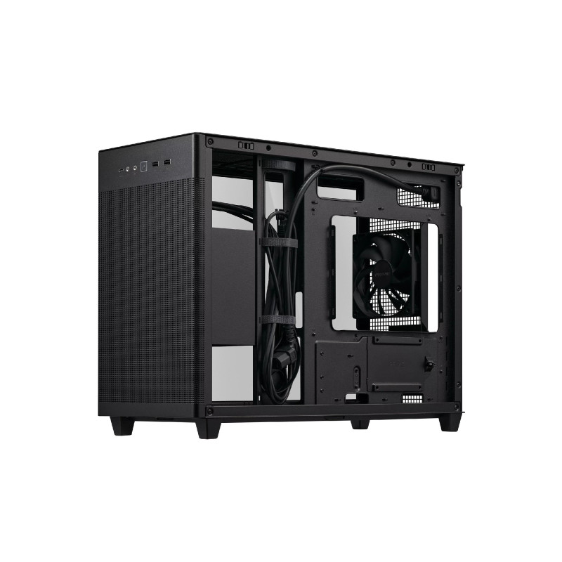 Корпус для ПК Asus Prime AP201 из закаленного стекла, черный