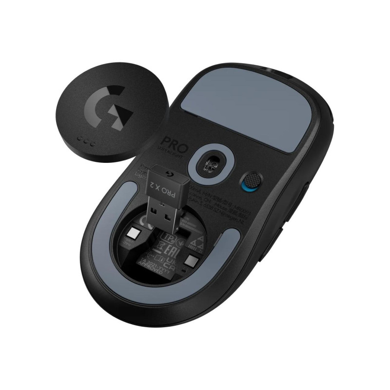 Mouse Logitech PRO X Superlight 2, Black, Wireless, 210486