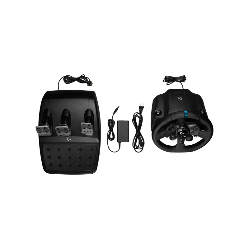 Logitech Driving Force Racing G923, для PS4, черный