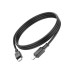 Кабель USB-C на Lightning HOCO "X101 Assistant", силикон, 1 м, черный, Apple PD27W, кабель для зарядки и передачи данных,