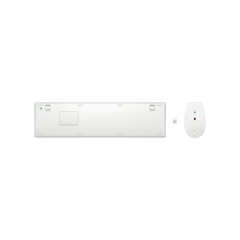 Клавиатура HP 650, Wireless, White, RU