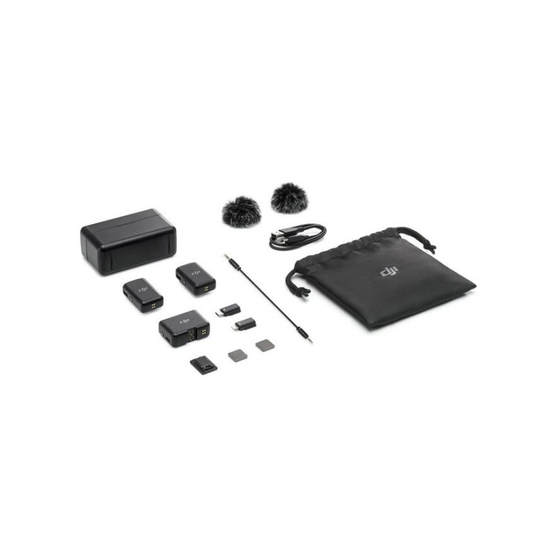 Microfon DJI MIC Kit Microphone Wireless 2TX, 1RX