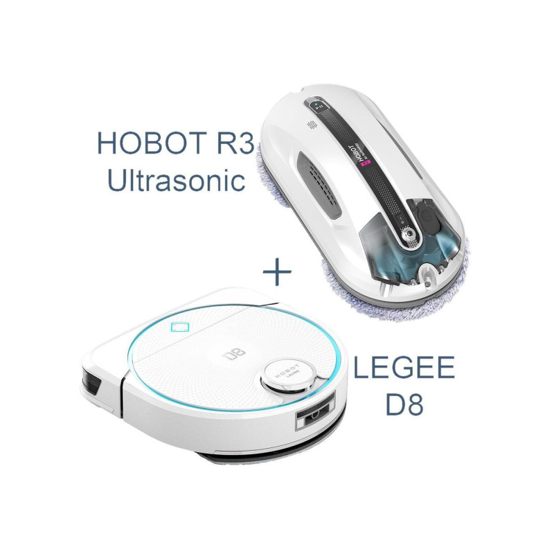 Пылесос робот HOBOT Legee D7 + Window Cleaning Robot S6 Pro