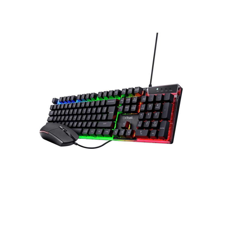 Клавиатура Trust GXT 838 Azor, Black