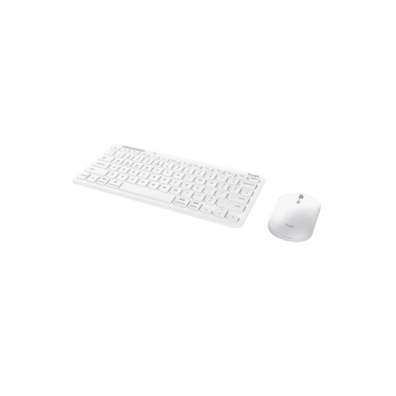 Keyboard Trust Lyra, White, TR_25073