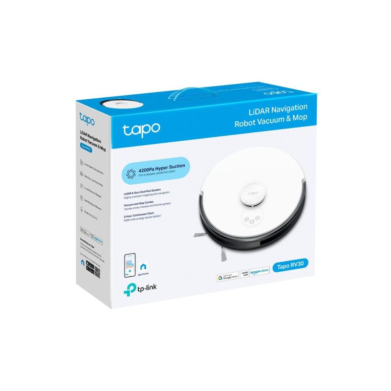 Пылесос робот TP-LINK TAPO RV30