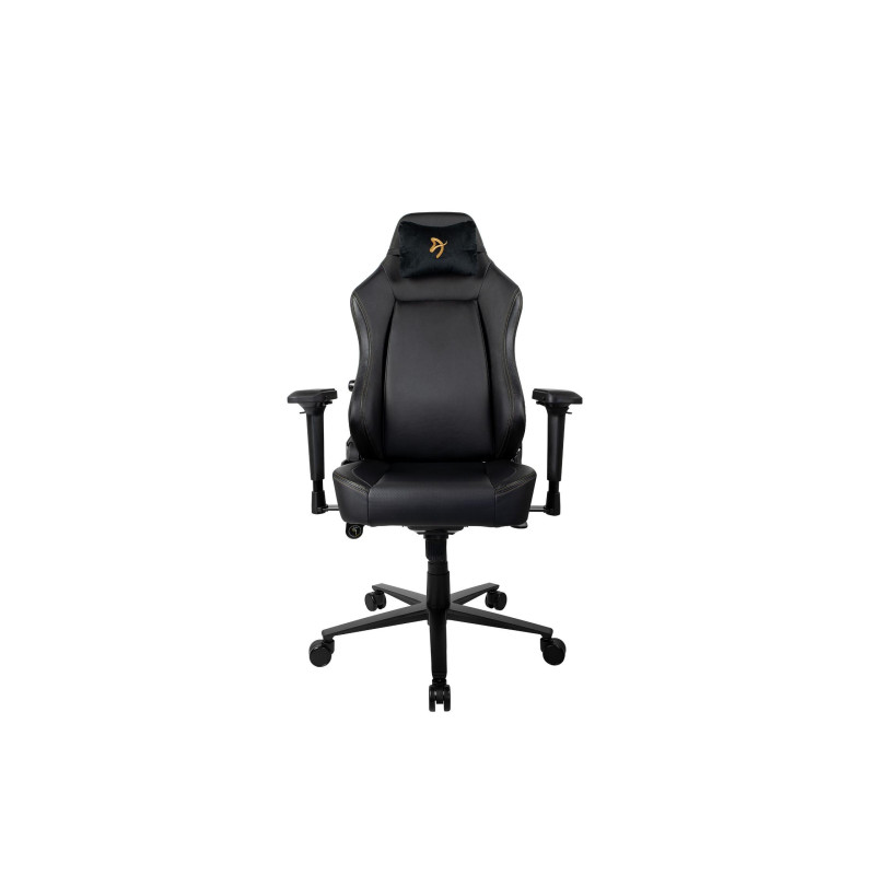 Кресло Arozzi Primo PU, Black/Gold