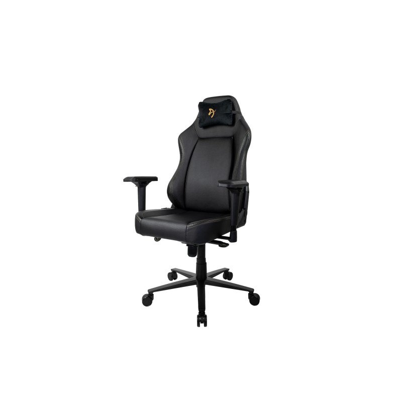 Кресло Arozzi Primo PU, Black/Gold