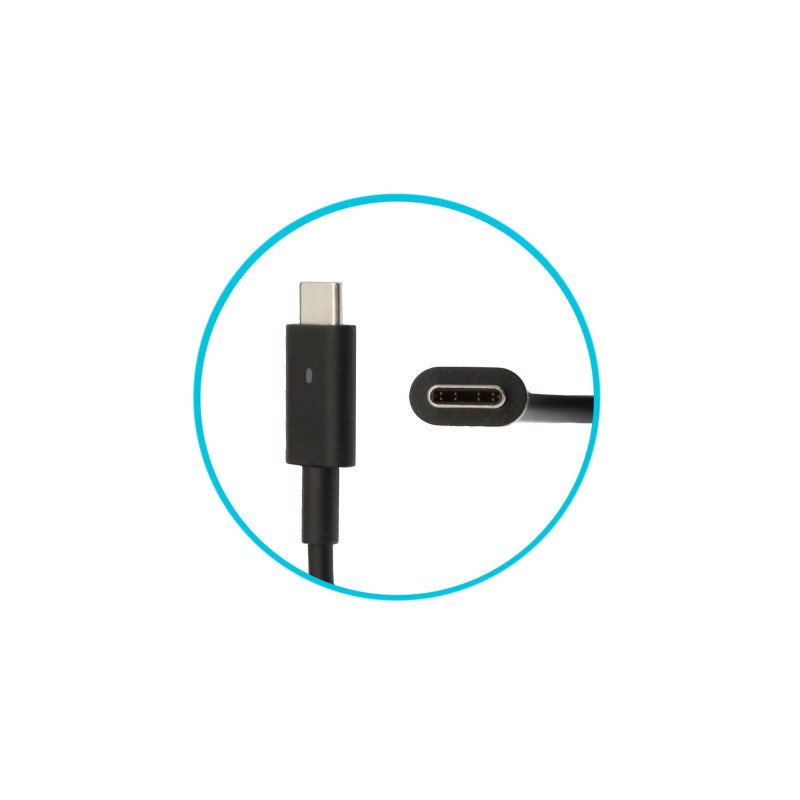 Адаптер переменного тока Dell USB-C мощностью 100 Вт с кабелем питания — Европа