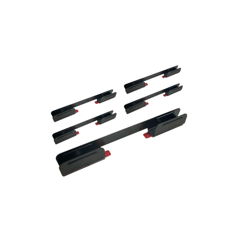 Кронштейн для световой ленты GOVEE Neon Rope Light 2 Bracket, 20 шт. в одной упаковке, черный, пластик