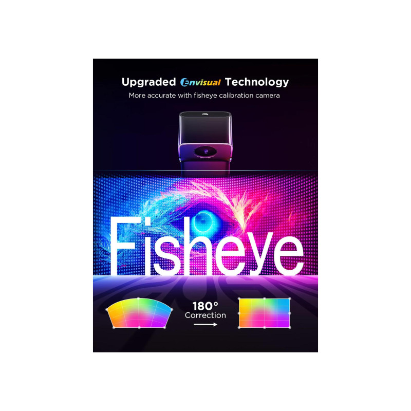 Комплект подсветки телевизора GOVEE RGBICW TV Backlight 3 Lite (55"-65" + световые полосы 40"-70"), Wi-Fi + BT, многоцветный + дополнительный