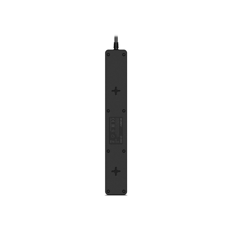 Сетевой фильтр Sven SF-06E, 6 Sockets, 5 m, Black