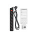 Сетевой фильтр Sven SF-06E, 6 Sockets, 5 m, Black