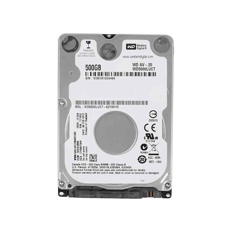 Жесткий диск 500GB Western Digital WD5000LUCT