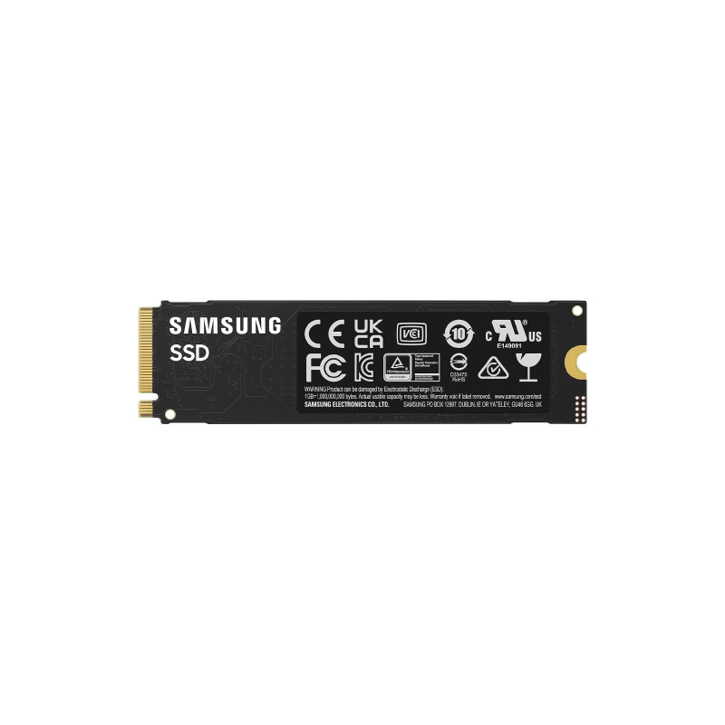 M.2 NVMe SSD 1.0 ТБ Samsung SSD 990 EVO Plus, интерфейс: PCIe4.0 x4/5.0 x2, NVMe 2.0, форм-фактор M2 Type 2280,