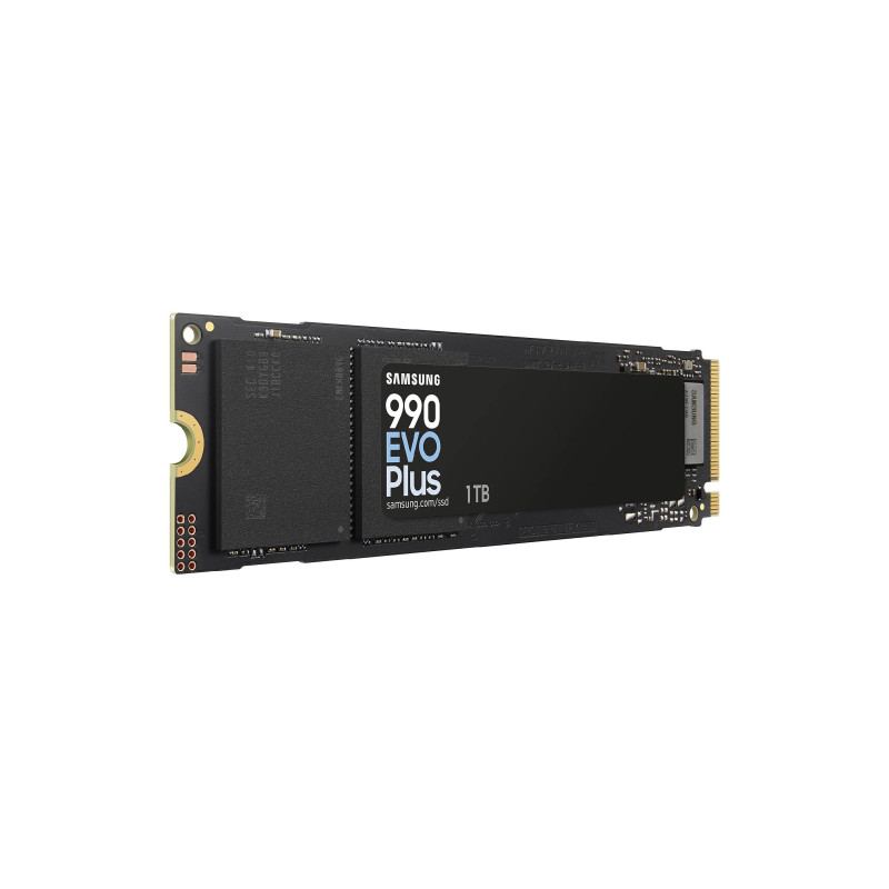 M.2 NVMe SSD 1.0 ТБ Samsung SSD 990 EVO Plus, интерфейс: PCIe4.0 x4/5.0 x2, NVMe 2.0, форм-фактор M2 Type 2280,