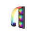 Кулер для процессора 1STPLAYER MT 360 Infinite Space, Black
