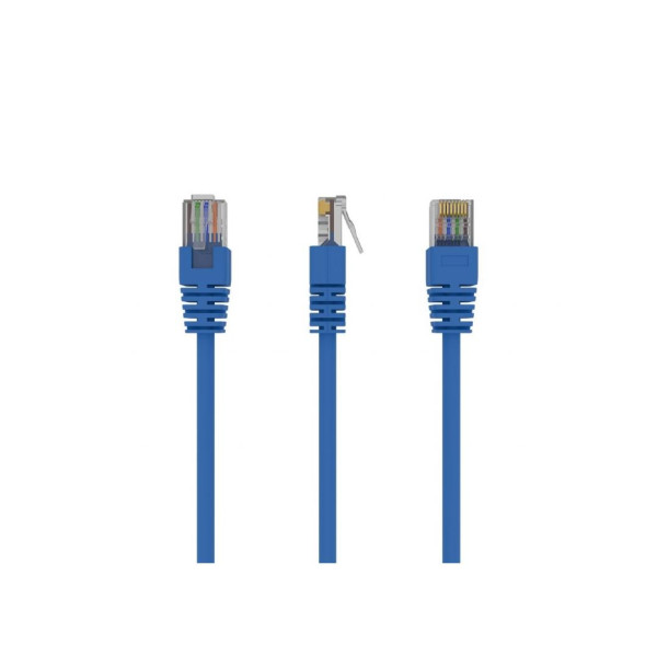 UTP Cat.5e Patch cord, 0.25m, Blue