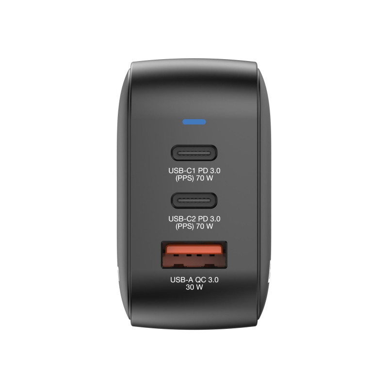 Verbatim Mini GaN Charger 70 Вт, черный