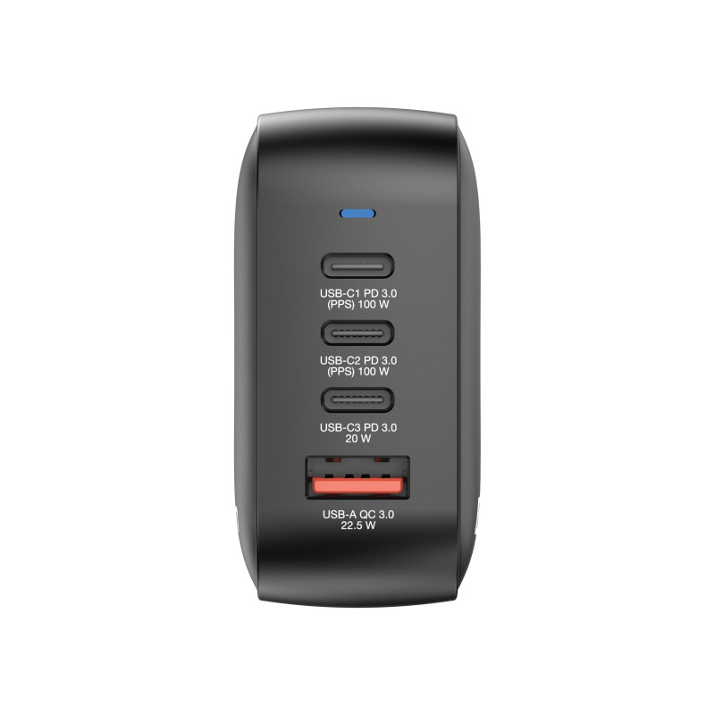 Verbatim Mini GaN Charger 100 Вт, черный