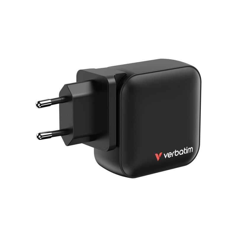 Verbatim Mini GaN Charger 100 Вт, черный