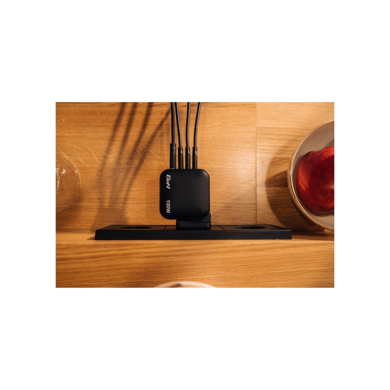 Verbatim Mini GaN Charger 100 Вт, черный