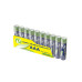 Батарейки Gembird Super alkaline AAA, упаковка 10 шт., срок хранения 5 лет