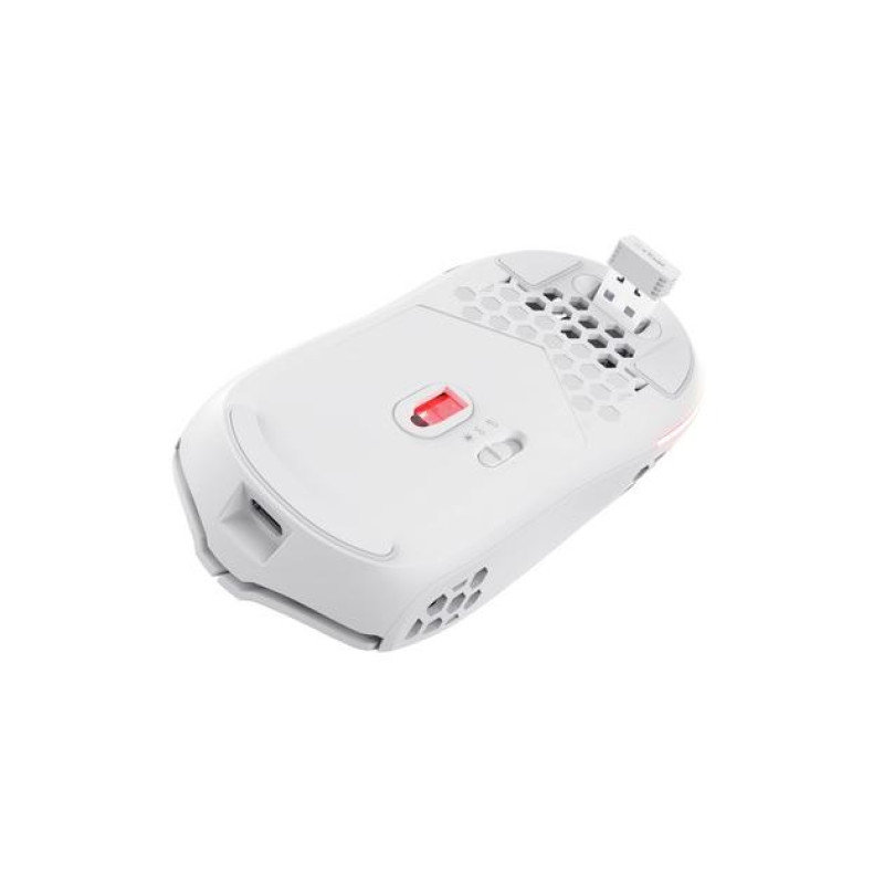 Mouse Trust GXT 929W HELOX, White
