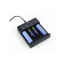 Быстрое зарядное устройство для Ni-MH + Li-ion аккумуляторов EnerGenie BC-USB-02, выходной порт USB для практичной функции внешнего аккумулятора (5 В / 2 А)