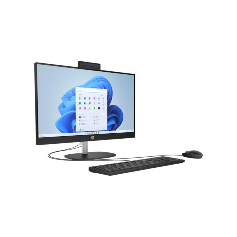 Моноблок - 27-дюймовый HP AiO 27-cr1007ci 27" FHD IPS, несенсорный, Intel Core Ultra 5 125U, 1x16 Гб DDR5 5600, 512 ГБ M.2