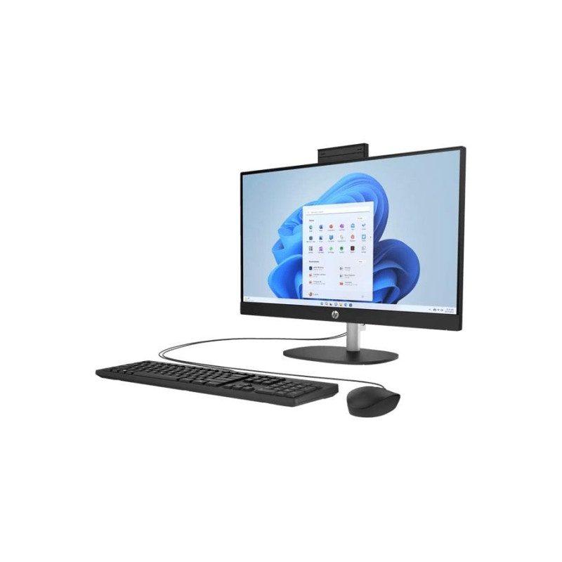 Моноблок - 27-дюймовый HP AiO 27-cr1007ci 27" FHD IPS, несенсорный, Intel Core Ultra 5 125U, 1x16 Гб DDR5 5600, 512 ГБ M.2