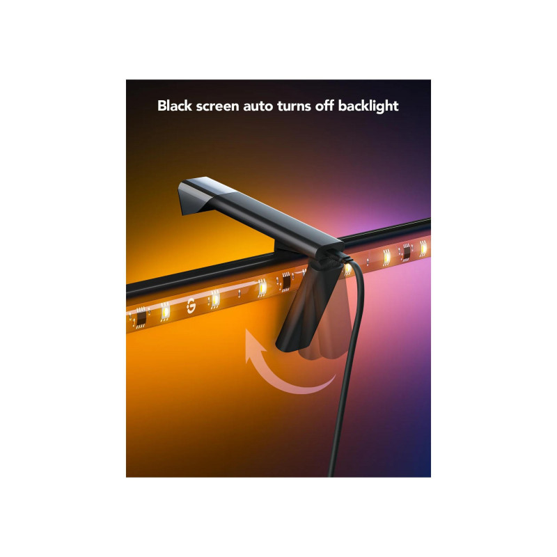 Подсветка телевизора GOVEE RGBIC TV Backlight 3 Lite (75"-85"), Wi-Fi + BT, многоцветная, совместимая с материалами, зональная цветопередача
