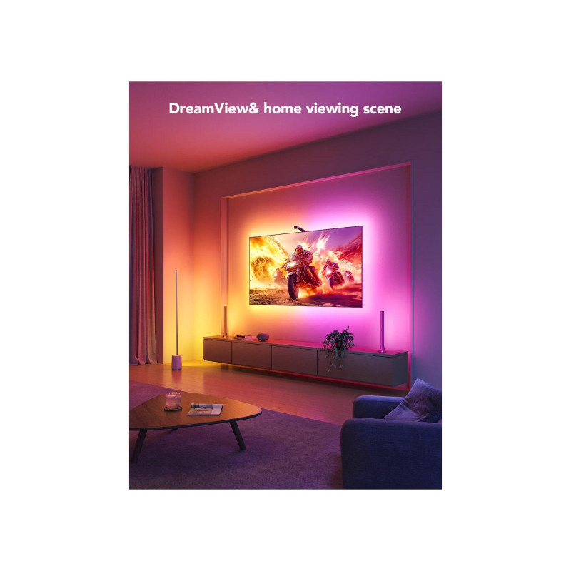 Подсветка телевизора GOVEE RGBIC TV Backlight 3 Lite (75"-85"), Wi-Fi + BT, многоцветная, совместимая с материалами, зональная цветопередача