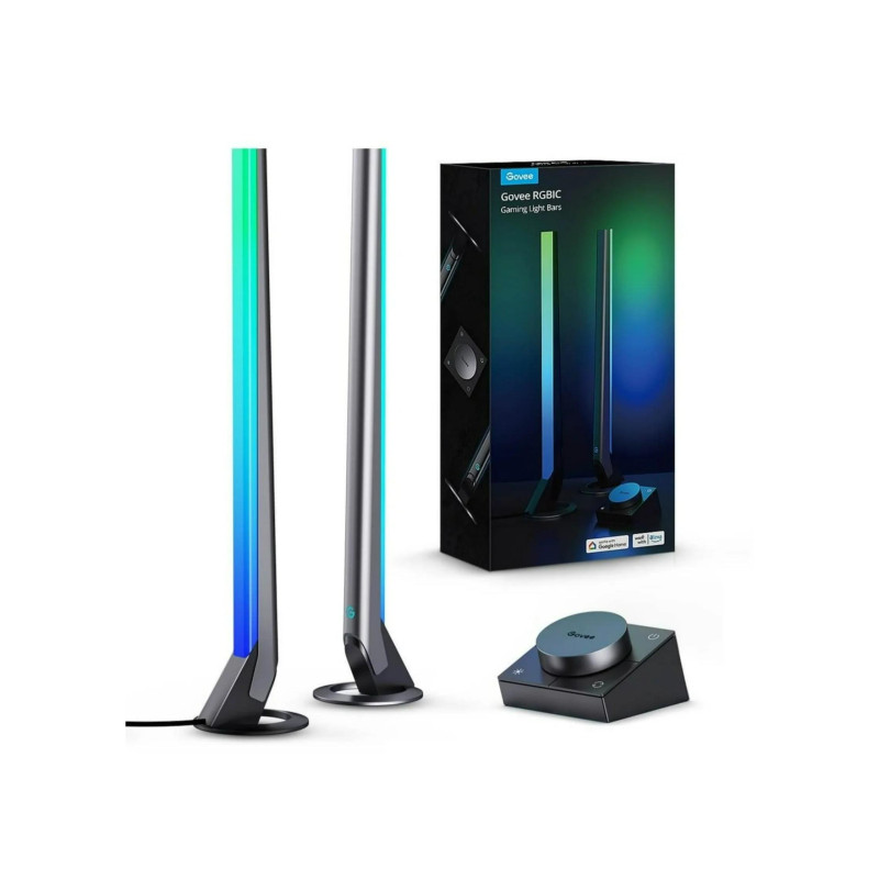 Световые панели для мониторов GOVEE RGBIC Wi-Fi Gaming Light Bars с интеллектуальным контроллером (24"-32"), Wi-Fi + BT, многоцветный, приложение