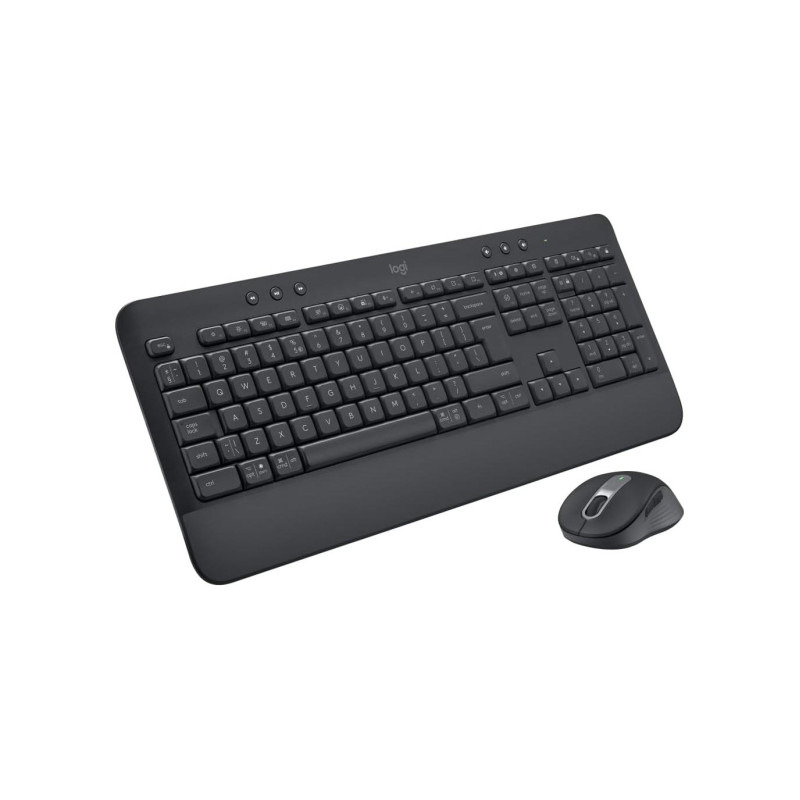 Клавиатура Logitech Wireless Signature MK650 Combo for Business, Graphite, US / RU