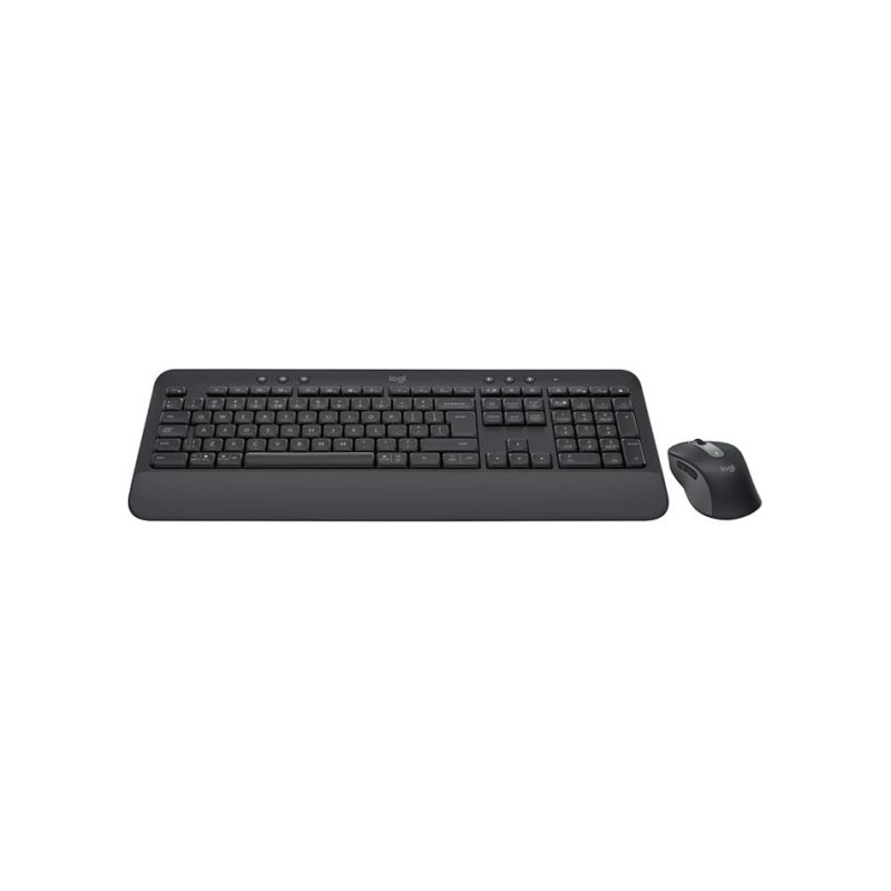 Клавиатура Logitech Wireless Signature MK650 Combo for Business, Graphite, US / RU