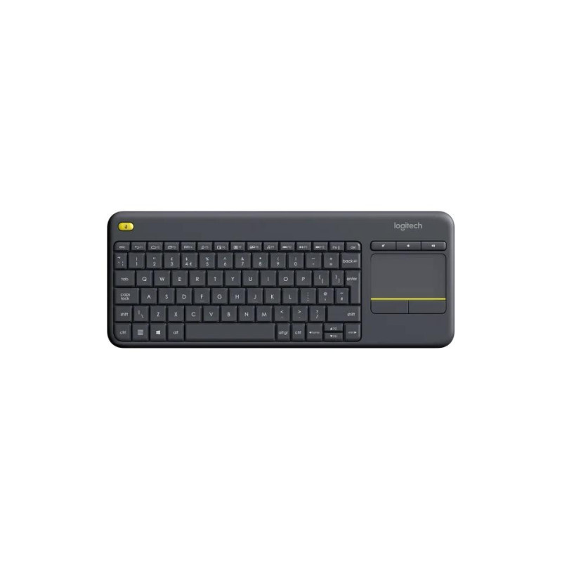 Клавиатура Logitech Wireless Touch 400 Plus, Black