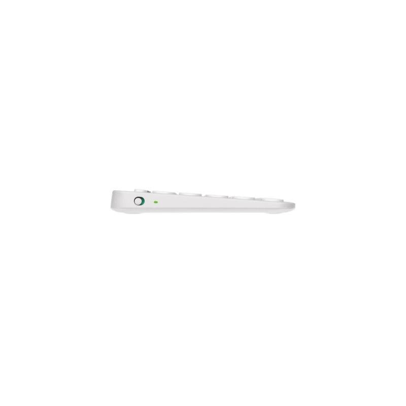 Клавиатура Logitech Bluetooth Pebble Keys2 K380s, Tonal White, US / RU