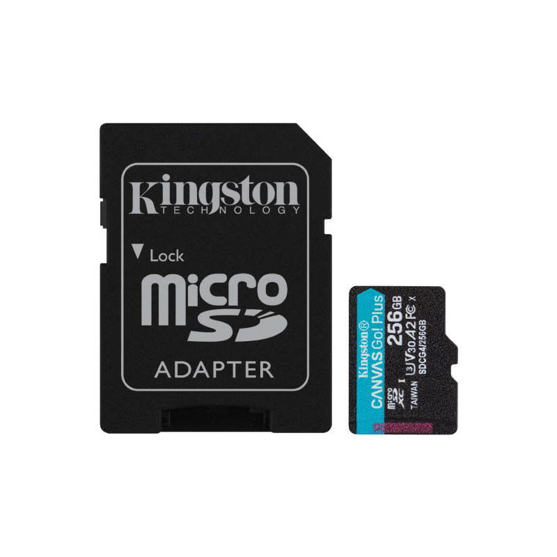 Kingston Canvas Go Plus Gen 4, черный