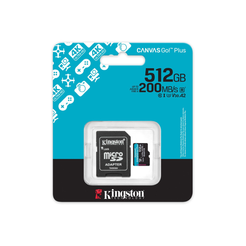 Kingston Canvas Go Plus Gen 4, черный